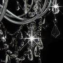tsilova Tsilova Deutschland Kronleuchter Kronleuchter mit Perlen Silbern 12 x E14-Fassungen