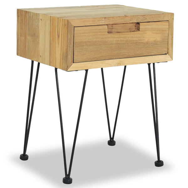 tsilova Tsilova Deutschland Nachttische Nachttisch 40 x 30 x 50 cm Teak Massiv