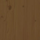 tsilova Tsilova Deutschland Pflanzenständer Pflanzenständer Honigbraun 104,5x25x77,5 cm Massivholz Kiefer