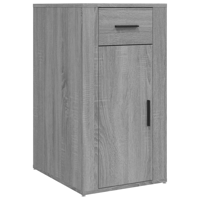 tsilova Tsilova Deutschland Schränke Büroschrank Grau Sonoma 40x49x75 cm Holzwerkstoff