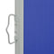 tsilova Tsilova Deutschland Sonnenschirme & Sonnenschutze Ausziehbare Seitenmarkise 100x300 cm Blau