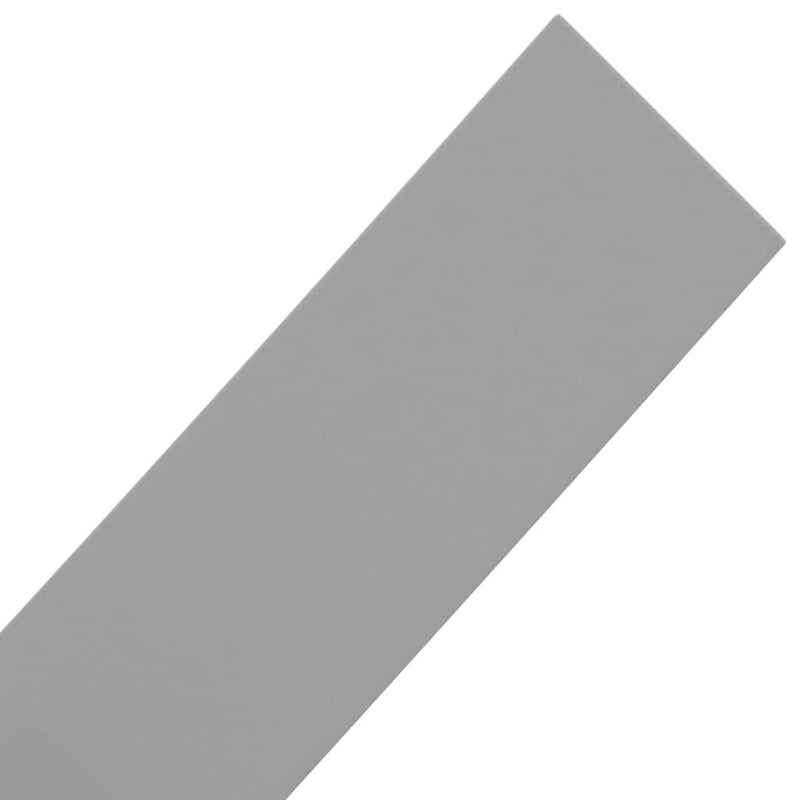tsilova vidaXL Beeteinfassungen Rasenkante Grau 10 m 10 cm Polyethylen