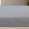 tsilova vidaXL Bettlaken Spannbettlaken Jersey Grau 160x200 cm Baumwolle