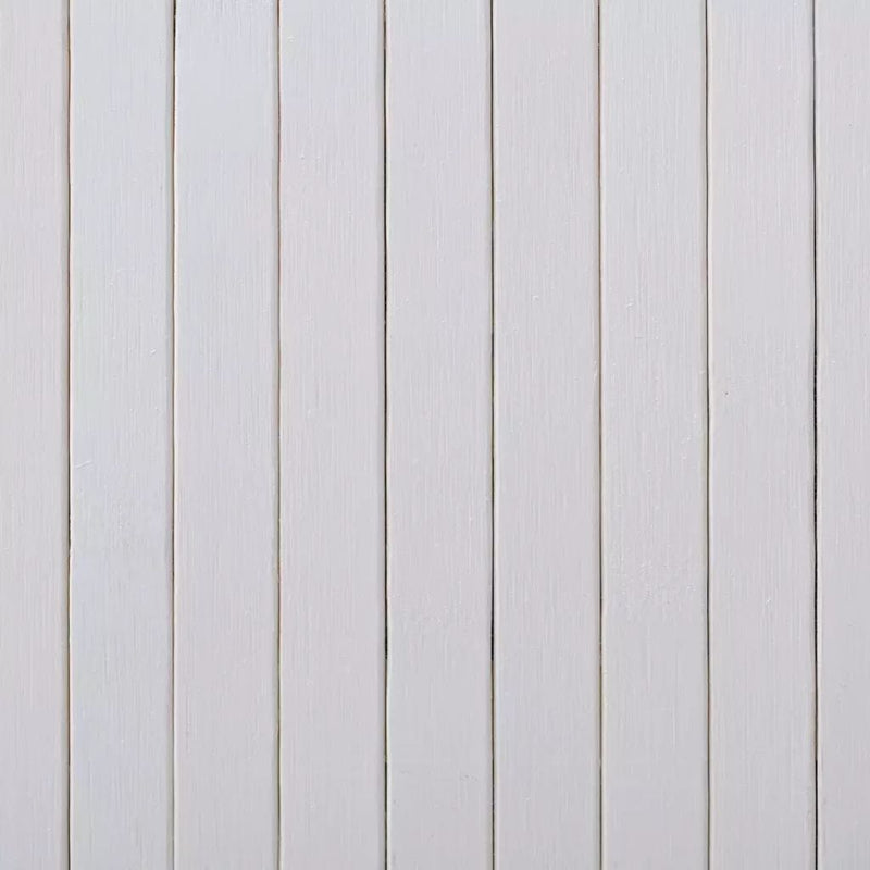 tsilova vidaXL Raumteiler Raumteiler Bambus Weiß 250×165 cm