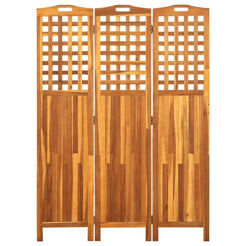 tsilova Tsilova Deutschland Raumteiler 3-teiliger Raumteiler 121x2x170 cm Akazie Massivholz