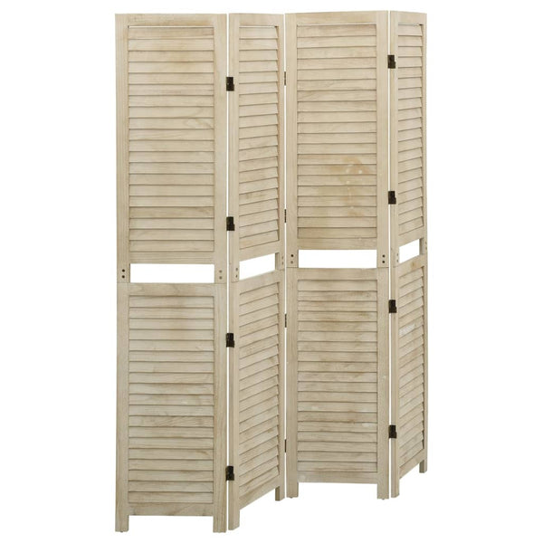 tsilova Tsilova Deutschland Raumteiler 4-tlg. Paravent 140x165 cm Massivholz Paulownia