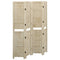 tsilova Tsilova Deutschland Raumteiler 4-tlg. Paravent 140x165 cm Massivholz Paulownia
