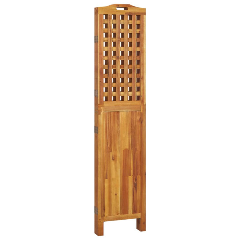 tsilova Tsilova Deutschland Raumteiler 4-tlg. Paravent 162x2x180 cm Massivholz Akazie
