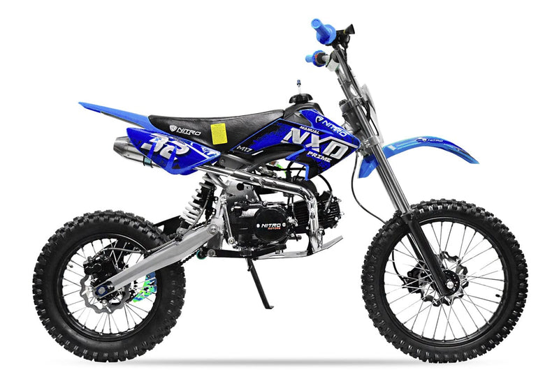 tsilova Menila Blue NXD  125cc Prime Dirtbike M17 | 17/14 | 4-Gang Manuell