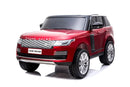 tsilova Menila Range Rover Kinder Elektro Rot Range Rover Kinder Elektro Auto HSE lackiert Allrad 2- Sitzer 4x35W 12V 10Ah 2.4G RC