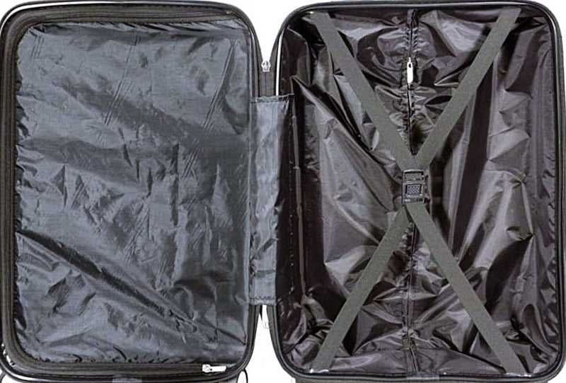 ABS Koffer 3 tlg.  Vertical Lline - Tsilova 