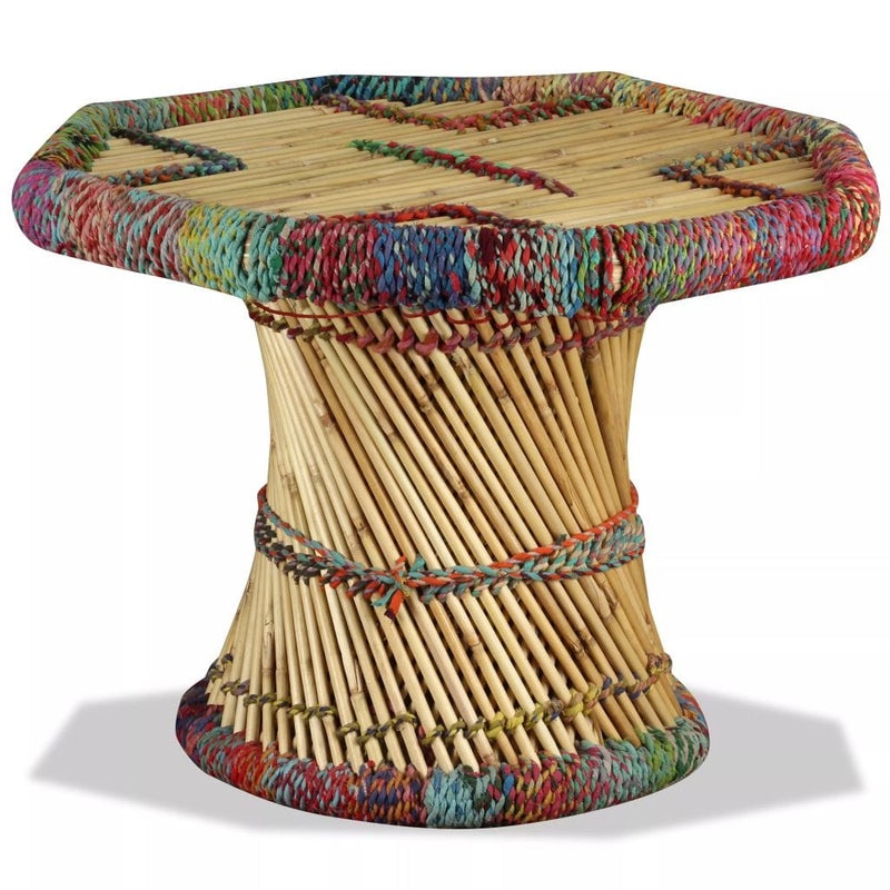 tsilova Tsilova Deutschland Couchtische Couchtisch Bambus mit Chindi-Details Mehrfarbig