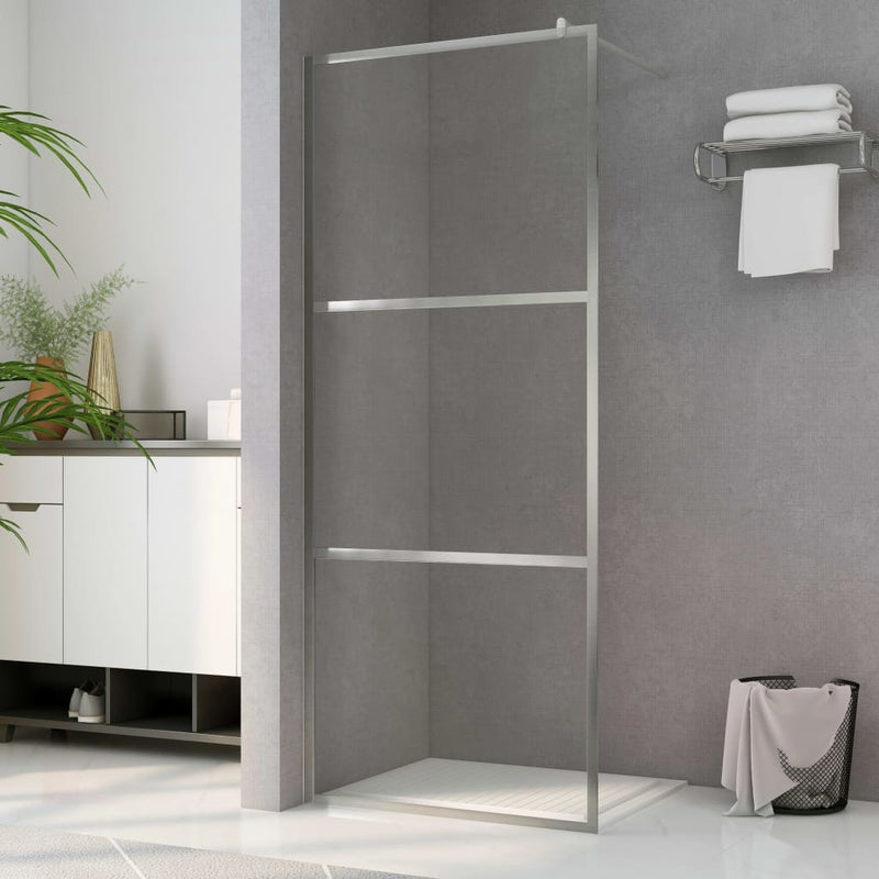 tsilova Tsilova Deutschland Duschwände Duschwand für Begehbare Dusche mit Klarem ESG-Glas 100x195 cm