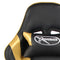 tsilova Tsilova Deutschland Gaming-Sessel Gaming-Stuhl mit Fußstütze Drehbar Golden PVC