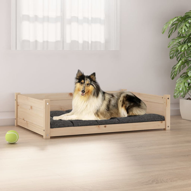 tsilova Tsilova Deutschland Hundebetten Hundebett 95,5x65,5x28 cm Massivholz Kiefer