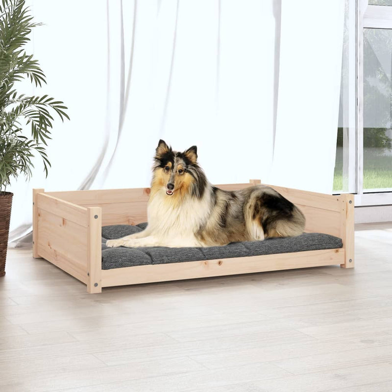 tsilova Tsilova Deutschland Hundebetten Hundebett 95,5x65,5x28 cm Massivholz Kiefer