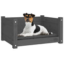 tsilova Tsilova Deutschland Hundebetten Hundebett Grau 55,5x45,5x28 cm Massivholz Kiefer