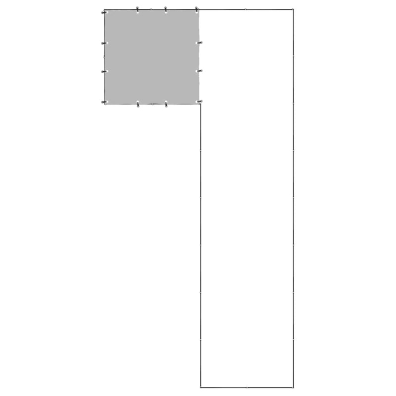 tsilova Tsilova Deutschland Hundezwinger & -ausläufe Hundezwinger Schwarz 6,05 m² Stahl