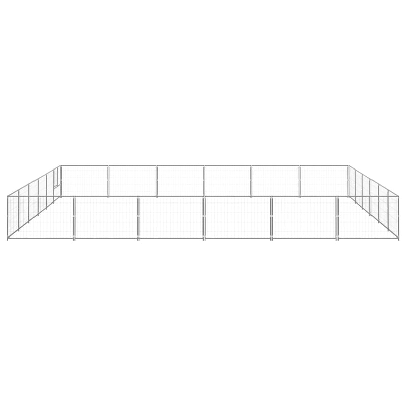 tsilova Tsilova Deutschland Hundezwinger & -ausläufe Hundezwinger Silbern 36 m² Stahl