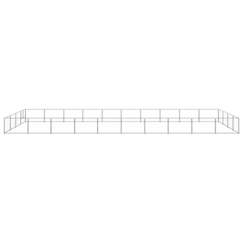 tsilova Tsilova Deutschland Hundezwinger & -ausläufe Hundezwinger Silbern 40 m² Stahl