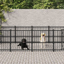tsilova Tsilova Deutschland Hundezwinger & -ausläufe Outdoor-Hundezwinger Stahl 11,26 m²