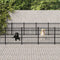 tsilova Tsilova Deutschland Hundezwinger & -ausläufe Outdoor-Hundezwinger Stahl 16,94 m²