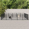 tsilova Tsilova Deutschland Hundezwinger & -ausläufe Outdoor-Hundezwinger Stahl 23,52 m²