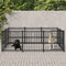 tsilova Tsilova Deutschland Hundezwinger & -ausläufe Outdoor-Hundezwinger Stahl 5,63 m²