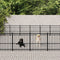 tsilova Tsilova Deutschland Hundezwinger & -ausläufe Outdoor-Hundezwinger Stahl 50,81 m²