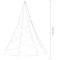tsilova Tsilova Deutschland Lichtschläuche & Lichterketten LED-Wandbaum mit Metallhaken 260 LED Warmweiß 3m Indoor Outdoor