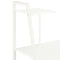 tsilova Tsilova Deutschland Schreibtische Schreibtisch mit Regaleinheit Weiß 102×50×117 cm
