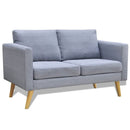 tsilova Tsilova Deutschland Sofas Sofa 2-Sitzer Stoff Hellgrau