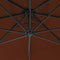 tsilova Tsilova Deutschland Sonnenschirme & Sonnenschutze Ampelschirm mit Stahlmast 300 cm Terracotta-Rot
