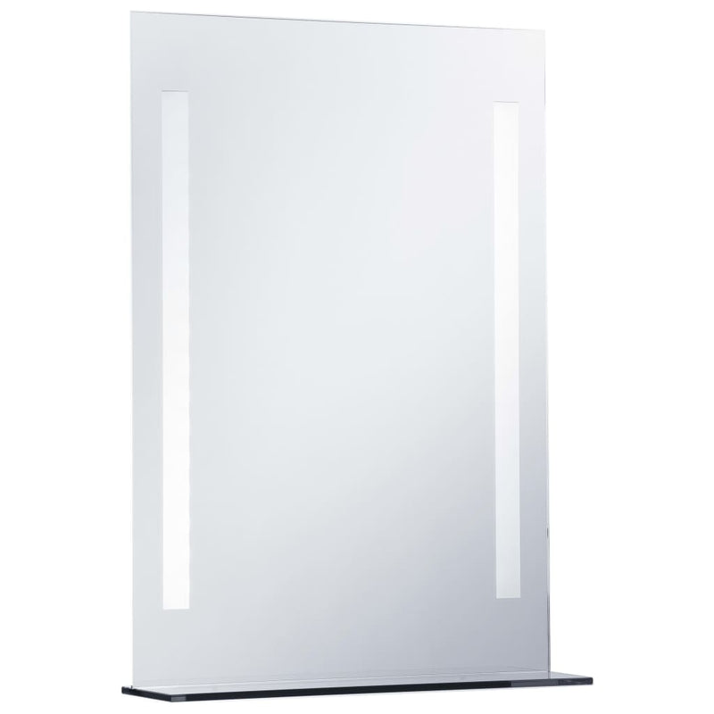 tsilova Tsilova Deutschland Spiegel Badezimmer-LED-Wandspiegel mit Regal 50×70 cm
