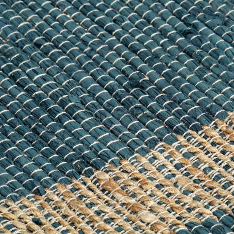 tsilova Tsilova Deutschland Teppiche Teppich Handgefertigt Jute Blau 160x230 cm