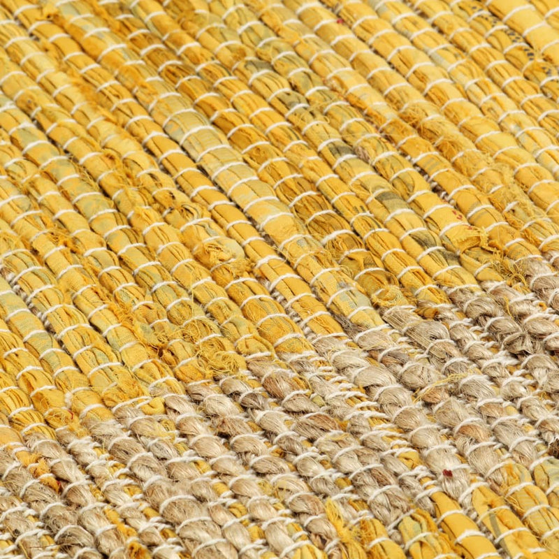 tsilova Tsilova Deutschland Teppiche Teppich Handgefertigt Jute Gelb 120x180 cm