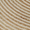 tsilova Tsilova Deutschland Teppiche Teppich Handgefertigt Jute mit Spiralen-Design Weiß 120 cm