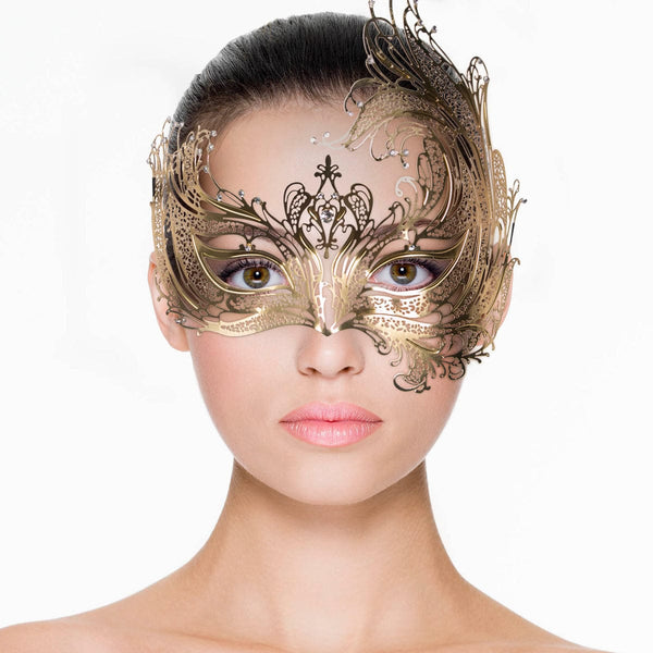 tsilova Tsilova  EasyToys – Goldfarbene venezianische Maske