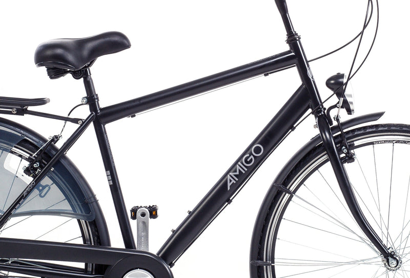 amigo fahrrad 28 zoll Fahrrad Moves 28 Zoll 50 cm Herren & Damen Stadt Rad 6G Felgenbremse