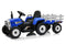 tsilova Tsilova Kinder Traktor Elektro 2X25W Blau Kinder  Traktor Elektro  2X25W 12V 4.5Ah 2.4G RC inkl. Anhänger