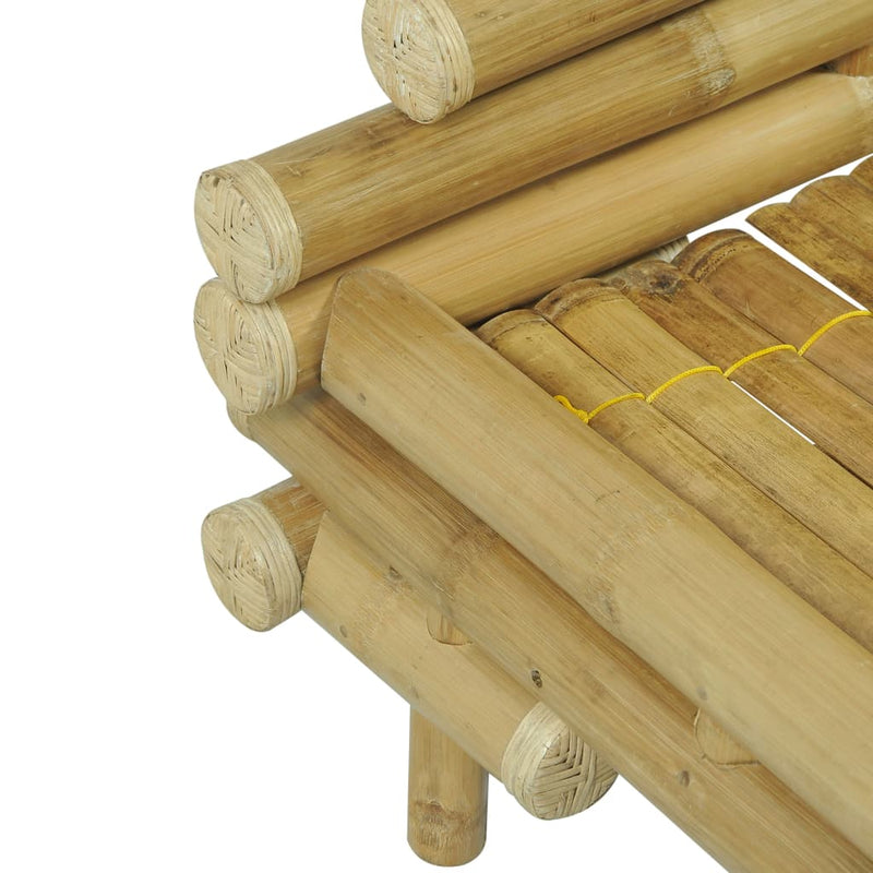 tsilova vidaXL Boxspringbett CASHMERE Bettgestell Bambus 140×200 cm