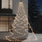 tsilova vidaXL Lichtschläuche & Lichterketten LED-Wandbaum mit Metallhaken 720 LED Warmweiß 5m Indoor Outdoor